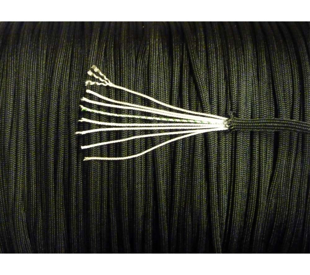 Type 3 Parachute Chord in black.