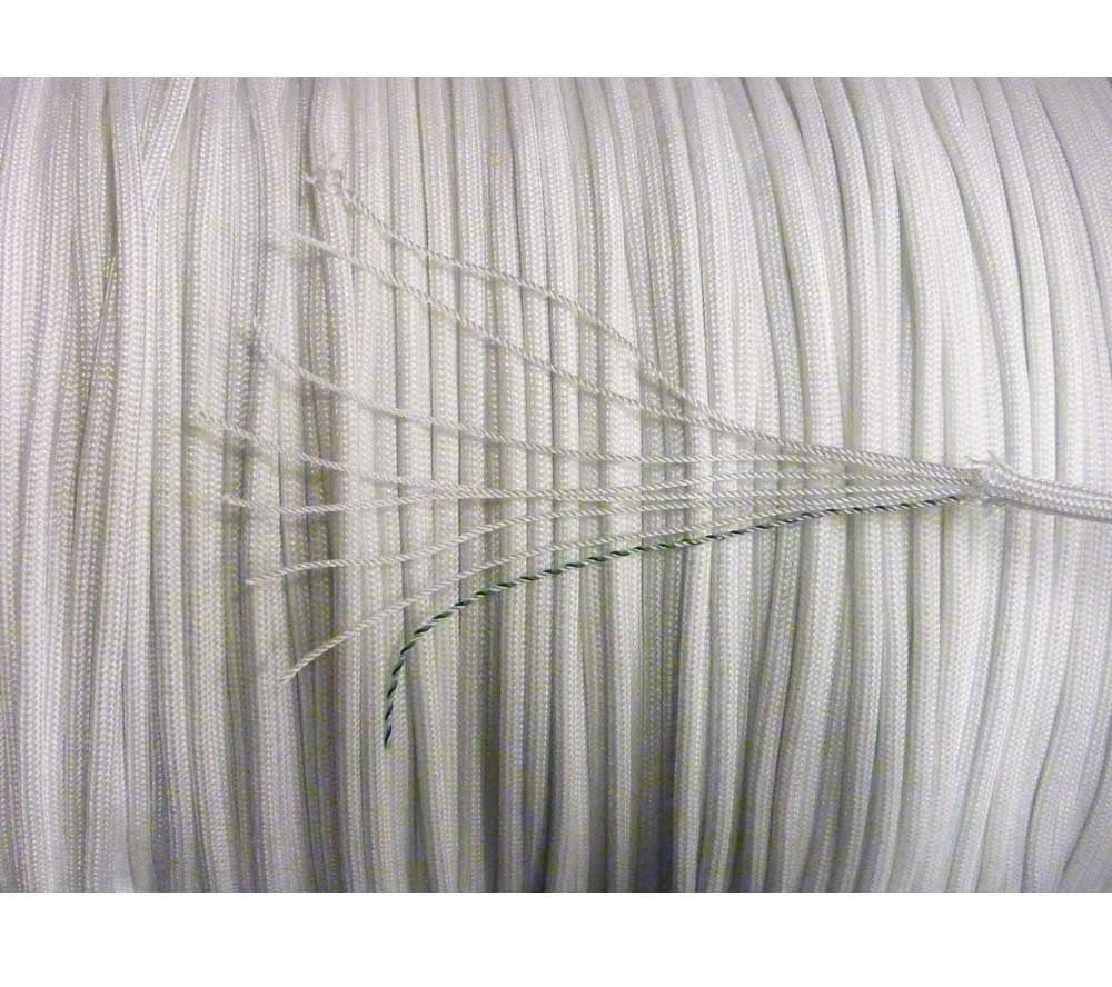 Type 3 Parachute Chord in white.