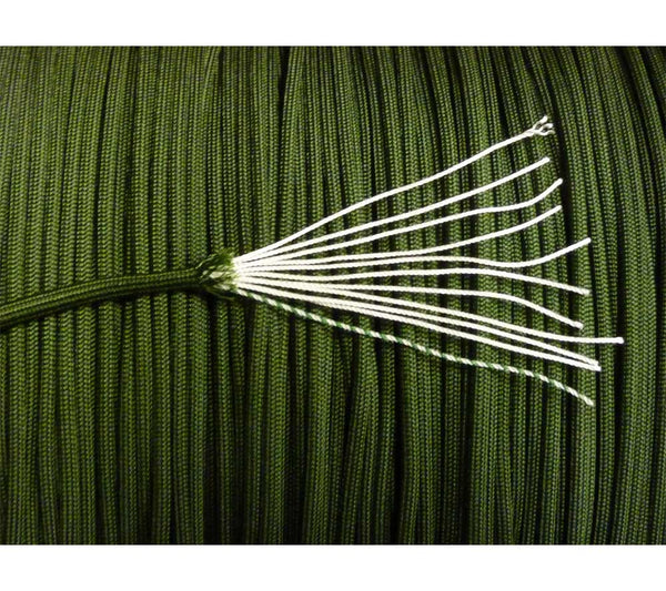 Type 4 Parachute Chord in camo green.