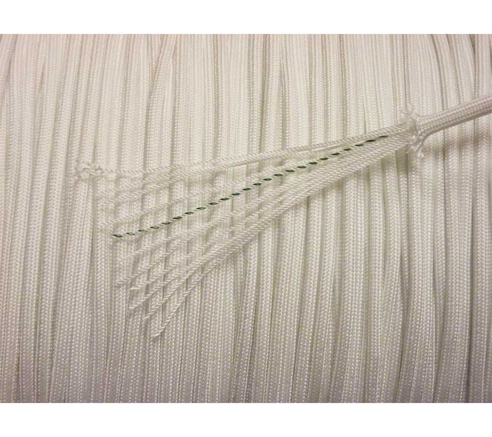 Type 4 Parachute Chord in natural white.