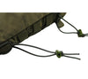 Attachenator Kits can be used to attach a poncho, tarp, or other gear to your backpack or kit bag.