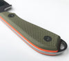 The Backpacker G10 Handle Scales are durable, textured, and made in USA.