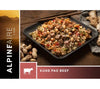 Kung Pao Beef from AlpineAire is a tasty freeze dried meal for camping, backpacking, wilderness survival, and emergency preparedness.