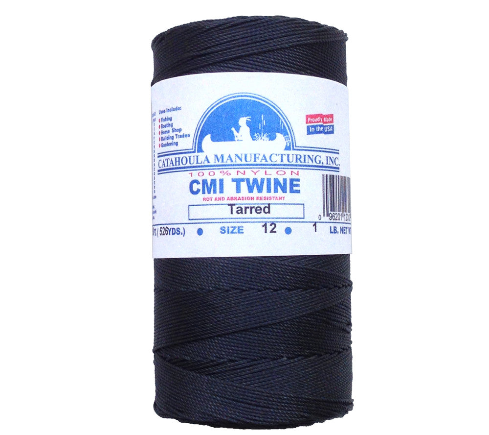1 pound spools of #12 twisted bank line are an excellent value.