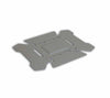 When not in use, Esbit's steel PSK stove folds flat for storage.