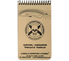 ESEE Knives Survival/Navigation Waterproof Notebook, designed by the Randall's Adventure & Training instructors.