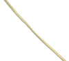 Cord thickness can range from approximately 2 mm (.078 in) to 5 mm (.197 in)