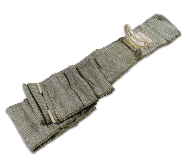 In addition to the sterile dressing, the Israeli bandage features several feet of bandage material.