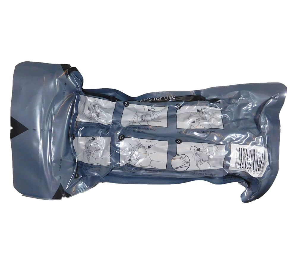 Front side of 6 in. Israeli Bandage