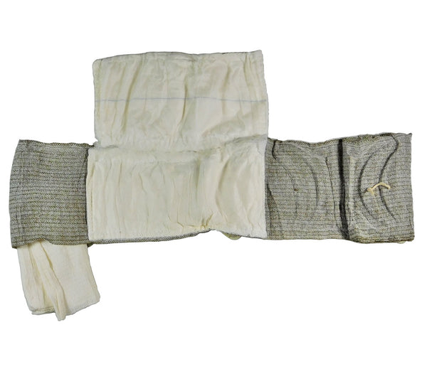 A tear-away gauze dressing augments the integral dressing on the T3 Israeli Bandage.