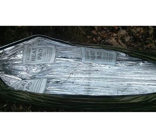 Inside view of the BH-01 Blizzard Heat Casualty Blanket from PerSys.