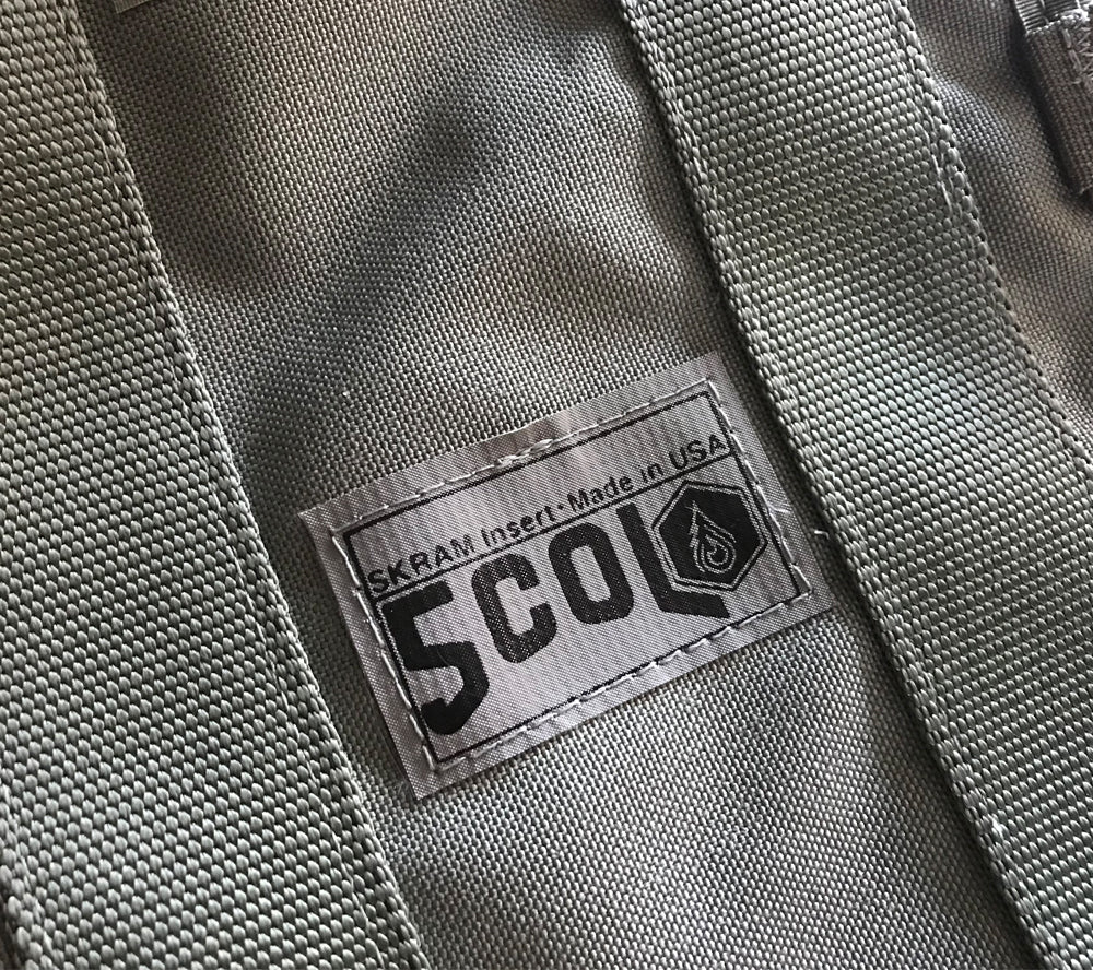 SKRAM Organizer Insert v2 is manufactured for 5col in USA.