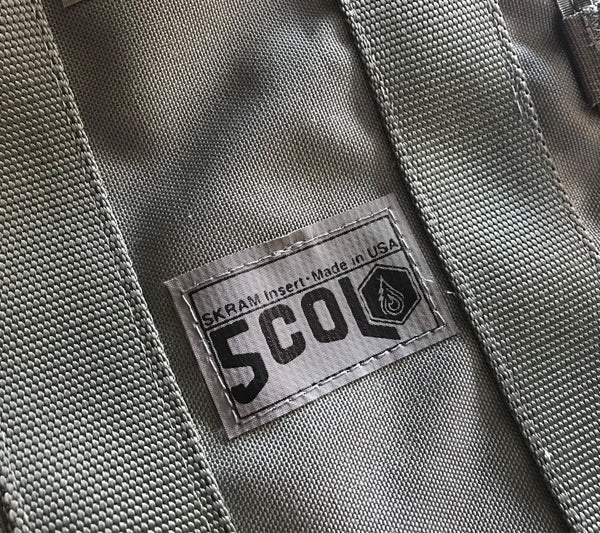 SKRAM Organizer Insert v2 is manufactured for 5col in USA.