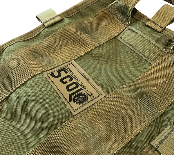 Integral drag handle allows for easy transportation.