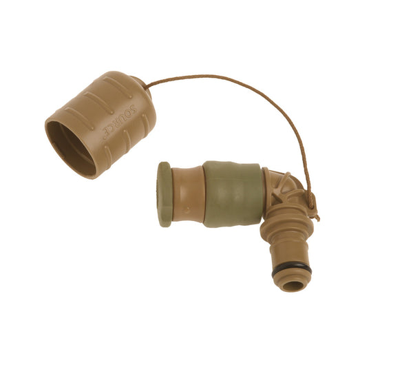 The Storm Push-Pull drinking valve can be removed using Source's quick connect link system.