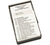 NSN 4220-00-244-0764, Part Number A-A-58025, Manufactured in USA and conforms to US military specification MIL-F-6218. Fishing Kit, Survival, Life Raft