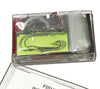 This emergency survival fishing kit was originally designed for use in US military life rafts. This kit conforms to the MIL-F-6218 specification. Certificate of conformance available upon request.