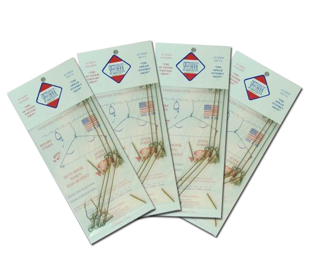 The Speedhook 12-pack is perfect for trot line setup. More hooks means more fish.