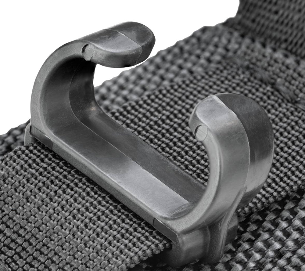 Tourniquet Retention Assistance Clip holds windlass in place while Tri-Ring Lock is put in place.