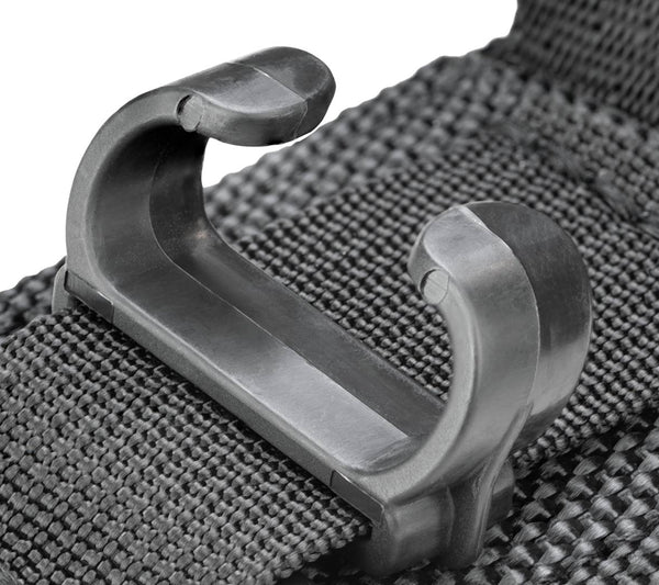 Tourniquet Retention Assistance Clip holds windlass in place while Tri-Ring Lock is put in place.