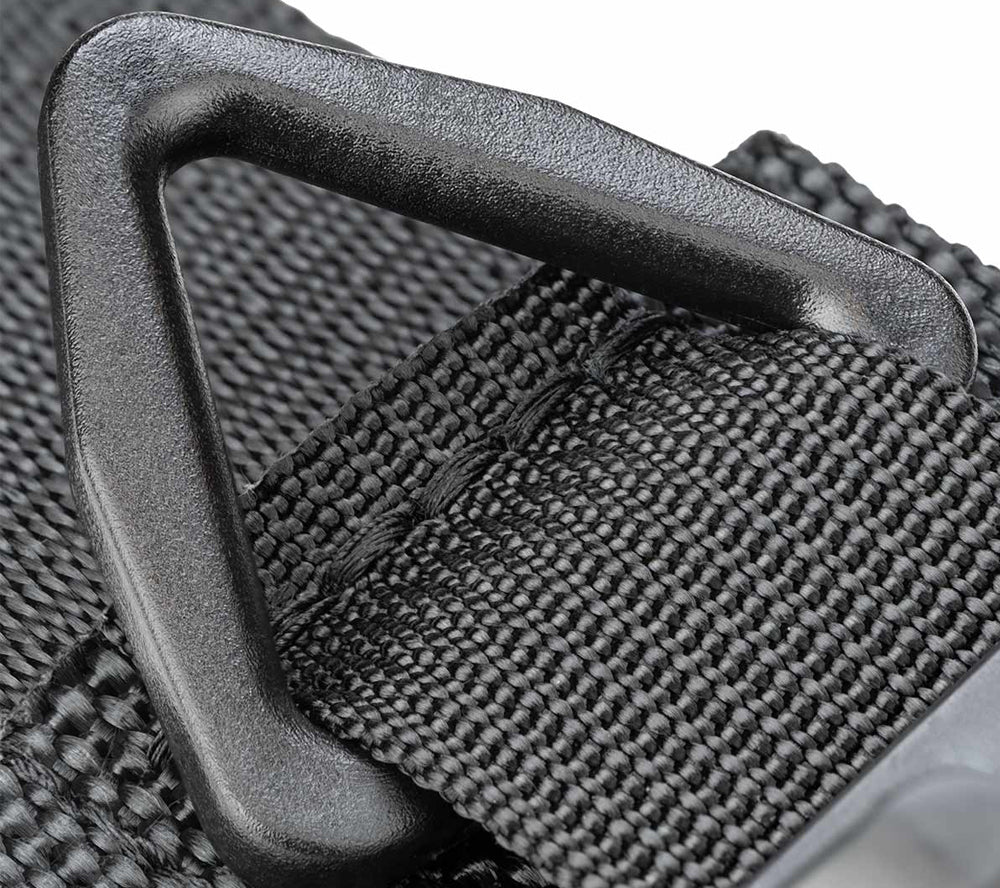 The SOF Tourniquet features a Tri-Ring Lock designed to keep the tourniquet from losing compression over time.