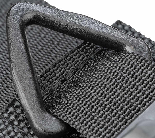 The SOF Tourniquet features a Tri-Ring Lock designed to keep the tourniquet from losing compression over time.