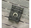 Lock offers 12 angles of attachment, allowing all kinds of carry.