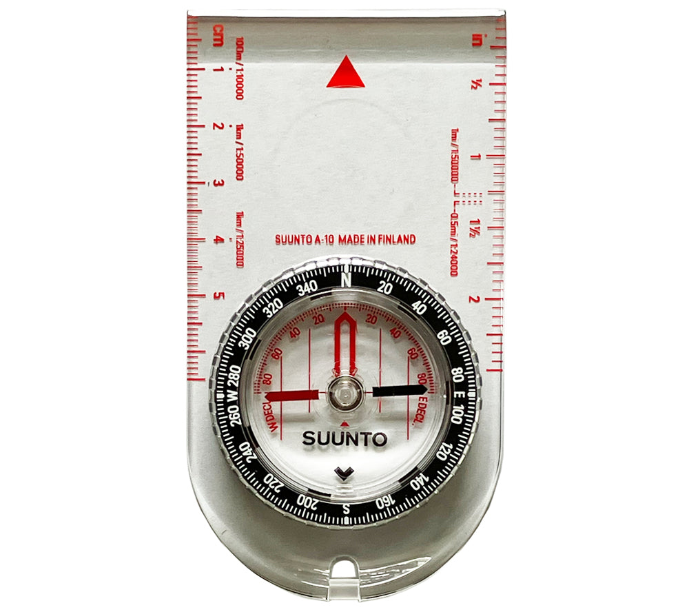 A-10 Northern Hemisphere Baseplate Compass - Suunto