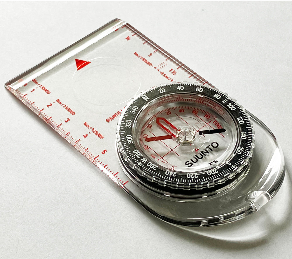 Compass Plates A-10 Northern Hemisphere Baseplate Compass | Suunto | 5col Survival