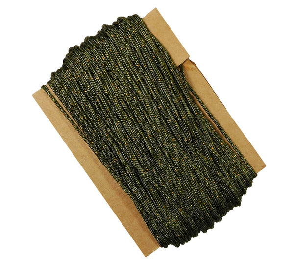 Parachute Cord - MIL-C-5040h/PIA-C-5040 Type 2 | 5col Survival Supply Camo Green / 100 ft.