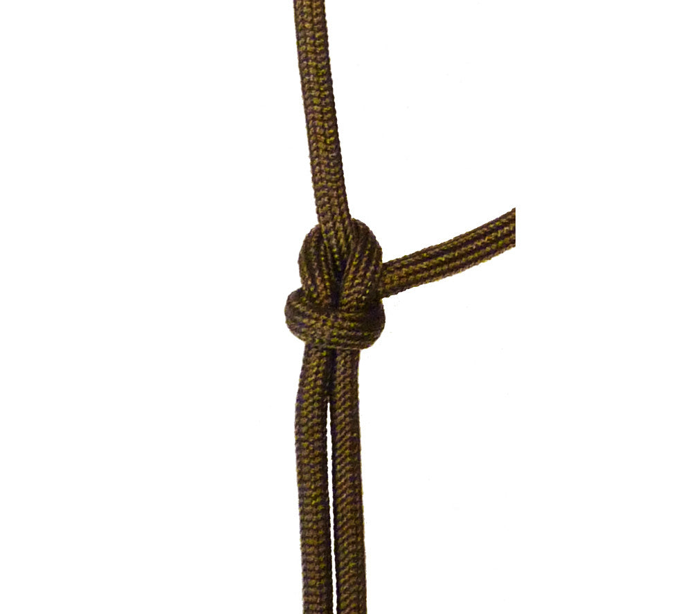 Parachute cord is easy to tie and strong enough to hold up to 750 pounds.