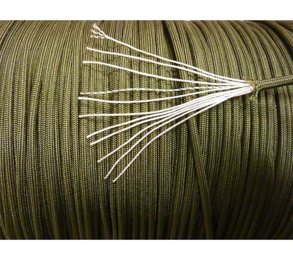 Type 4 Parachute Chord in olive drab.