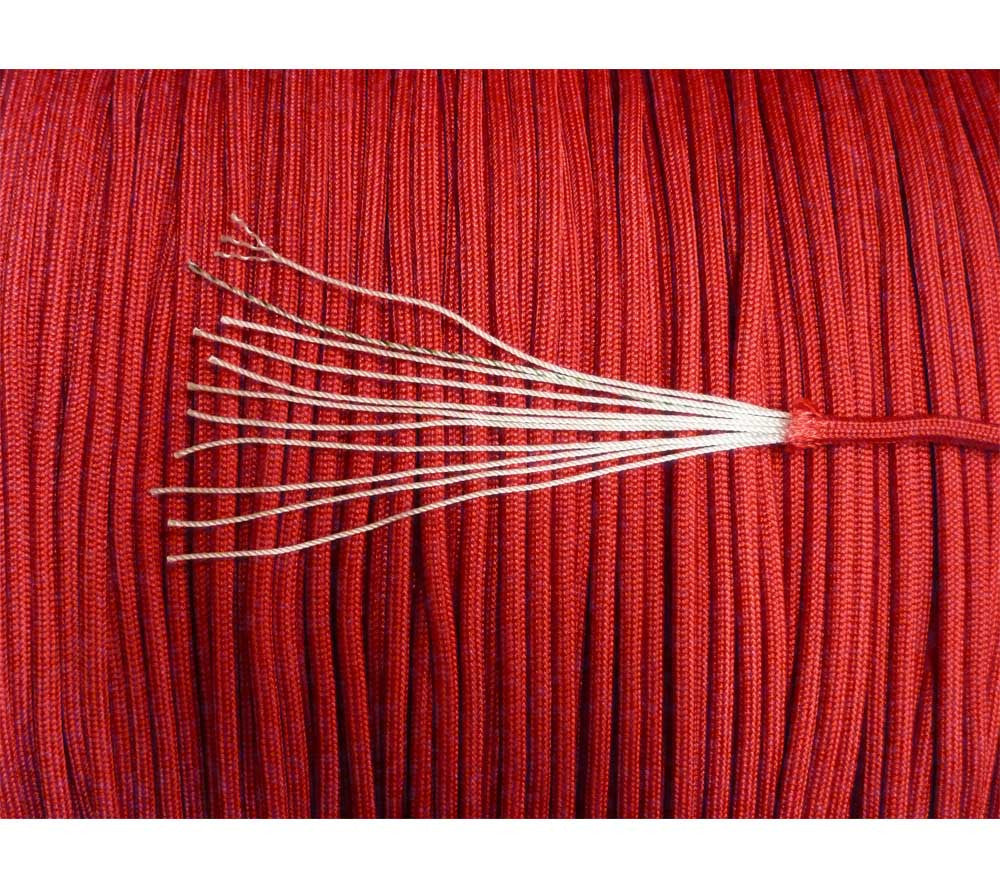Type 4 Parachute Chord in red.