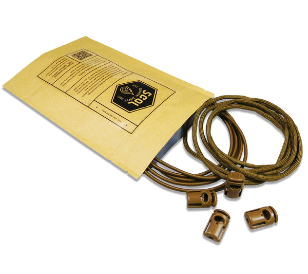 Coyote Brown Attachenator Kits from 5col Survival Supply are ideal for backpacks and kit bags