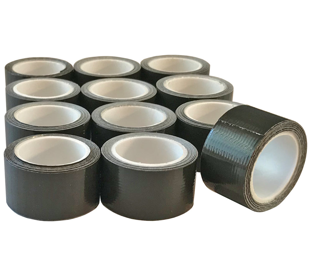 Mini Duct Tape Rolls, 1 in x 100 in, Dark Green, available here in cases of 12 rolls.