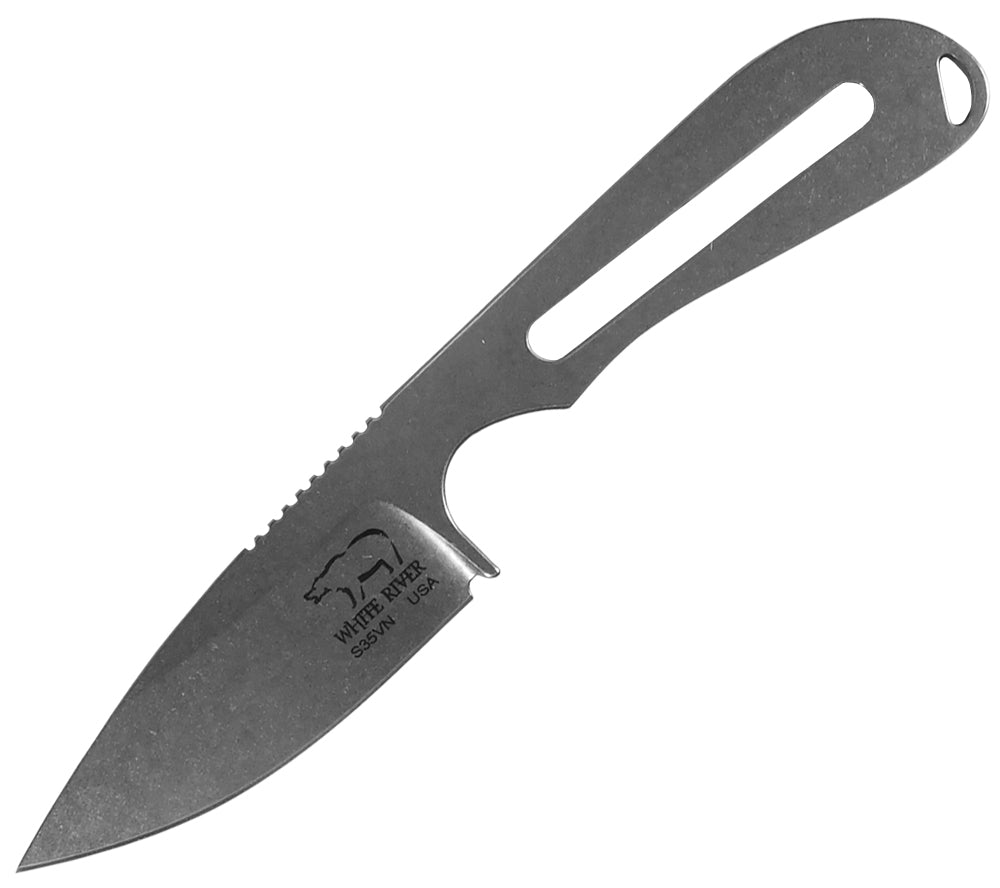 The 5col Backpacker Knife is made from CPM-S30V Stainless Steel hardened to 60 HRC.