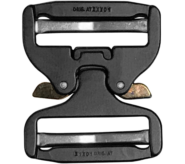 Back side of the Pro-Style 50mm COBRA Quick-release Buckle from AustriAlpin.