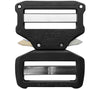 Designed for Bianchi and Safariland duty belts, the dual adjustable Raptor Buckle can be retrofitted with no sewing required.