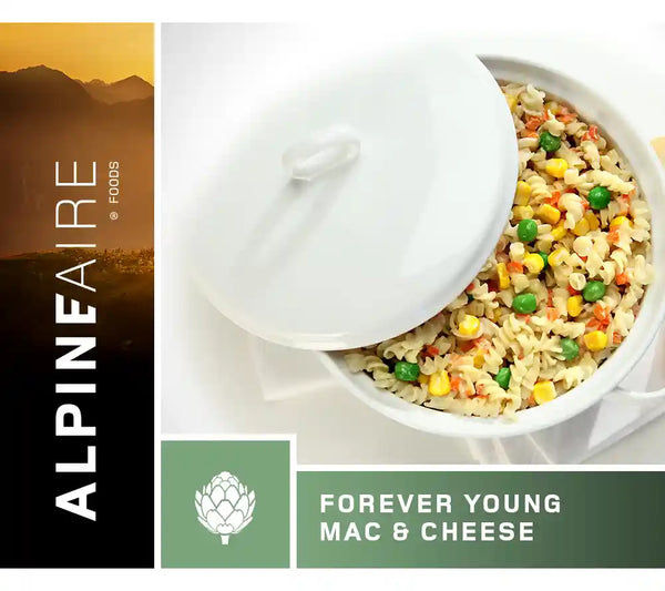 Forever Young Mac and Cheese - AlpineAire Foods Freeze-Dried Meal