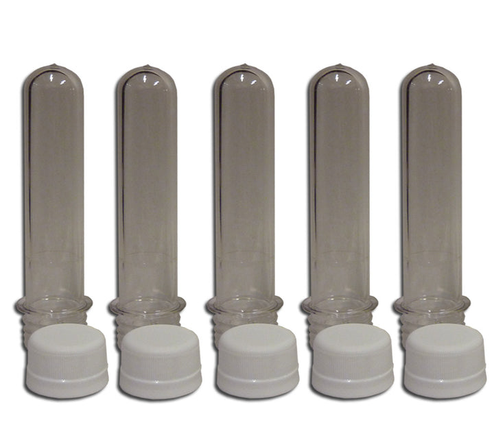 Cache Tubes, Waterproof, Airtight, 5-pack with Caps | 5col Survival