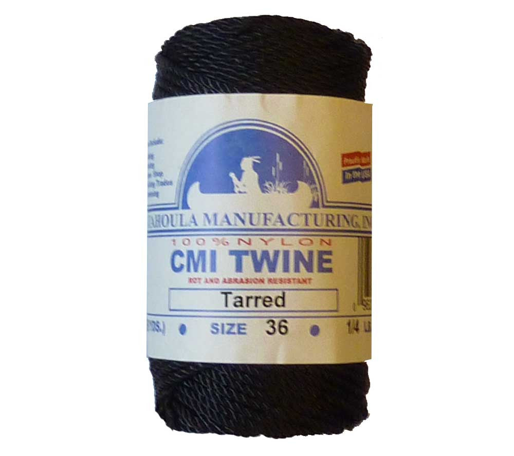 5col Survival Supply is proud to sell #36 Tarred Twisted nylon bank line on 1/4 spools.