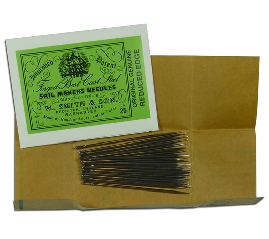 #16 Sailmakers' Sewing Needles 25 Pack | Wm. Smith & Son