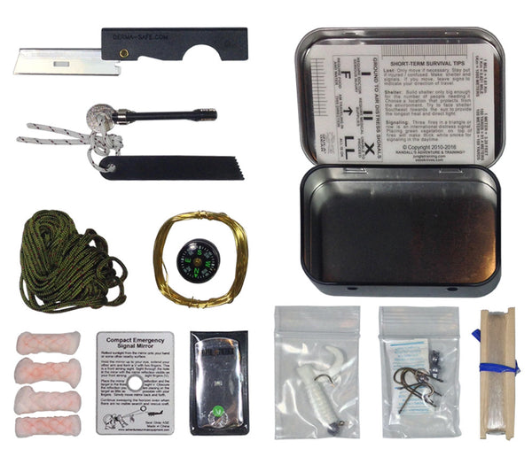 Go Prepared Survival for Men Military Speedhook Survival Fishing Kit,  Silver, One Size : : Sports & Outdoors