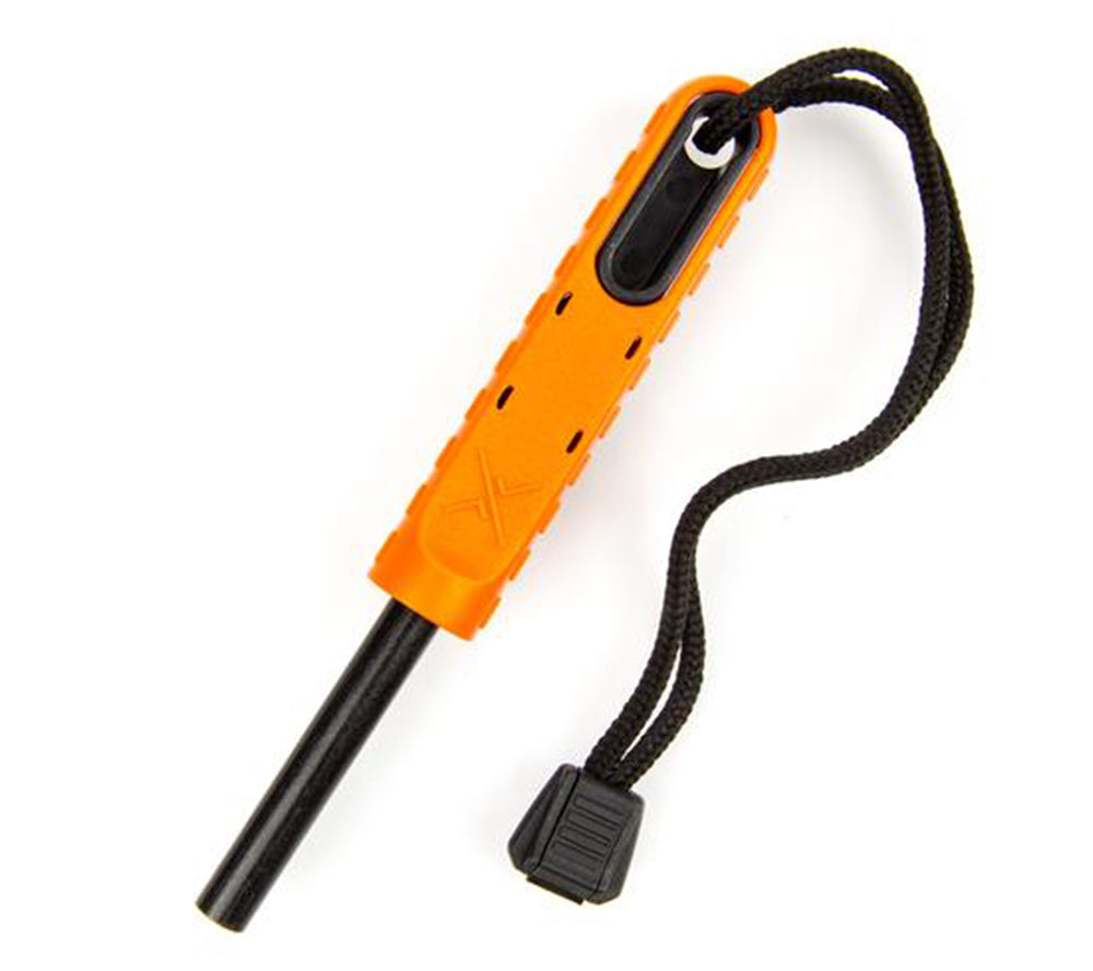 Exotac's polySTRIKER XL, available from 5col Survival Supply, is an excellent survival fire starting tool for use in wilderness emergencies.
