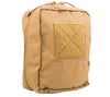 The PALS compatible First Spear SOF Med Pouch, shown here in Coyote Brown Cordura.