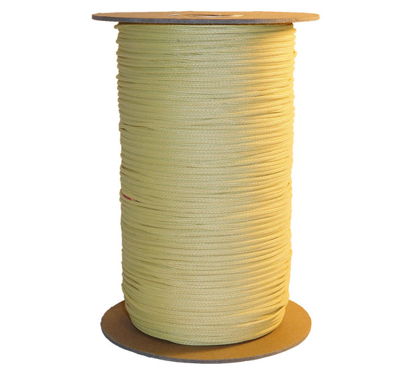Kevlar Shock Cord, 1/4in, 2200lb, Raw stock by the yard - Fruity Chutes Inc