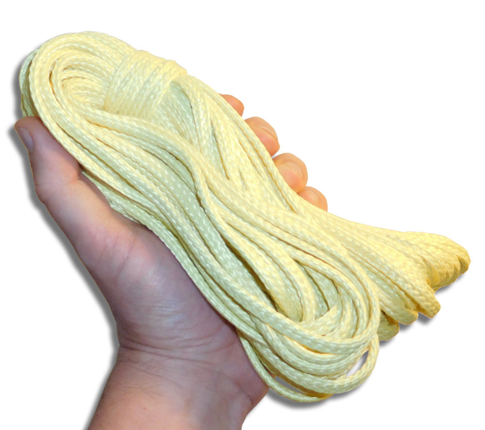 Sleeved Spectra Cord Durable Orange 500ft 325lbs Strength