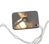 MIL-M-18371E Mark 3 Type 1 Signal Mirrors include a nylon lanyard cord for easy carry.