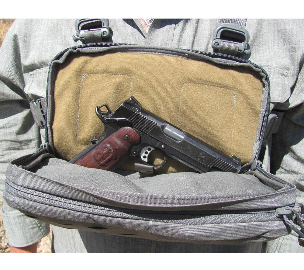 Kit Bags from Hill People Gear were originally designed for pistol concealed carry.