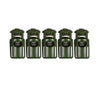 Camo Green GTSP Ghillietex Cordlocs from ITW Nexus, shown here in a 5-pack.